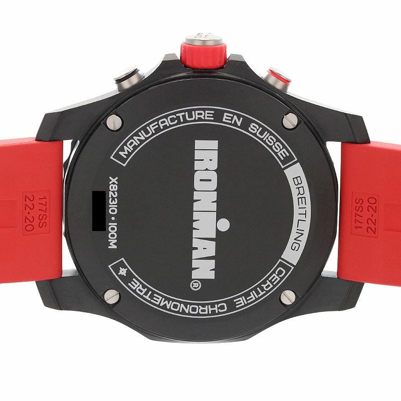 【中古】BREITLING ENDURANCE PRO 44 IRONMAN ブライトリング エンデュランス プロ 44 アイアンマン X823109A1K1S1