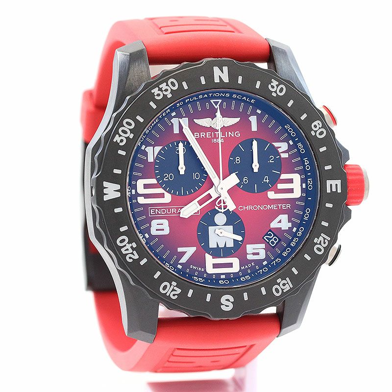 【中古】BREITLING ENDURANCE PRO 44 IRONMAN ブライトリング エンデュランス プロ 44 アイアンマン X823109A1K1S1