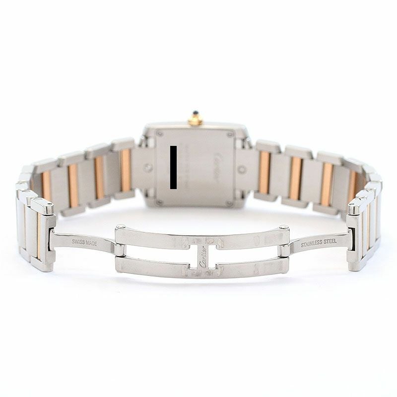 【中古】CARTIER TANK FRANCAISE SMALL MODEL カルティエ タンク フランセーズ SM W51027Q4