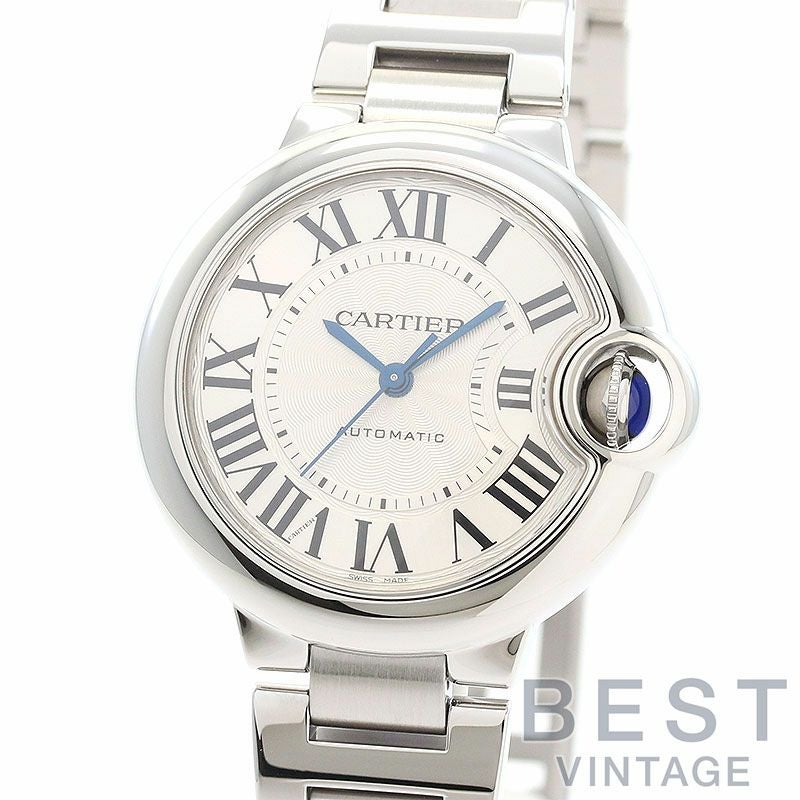 【中古】CARTIER BALLON BLEU DE CARTIER WATCH 33MM カルティエ バロン ブルー ドゥ カルティエ ウォッチ 33MM W6920071
