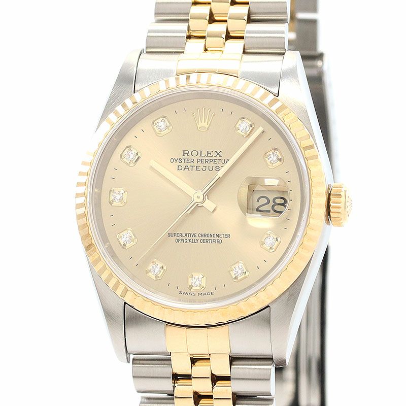【中古】ROLEX OYSTER PERPETUAL DATEJUST 36 ロレックス オイスターパーペチュアル デイトジャスト 36 16233G