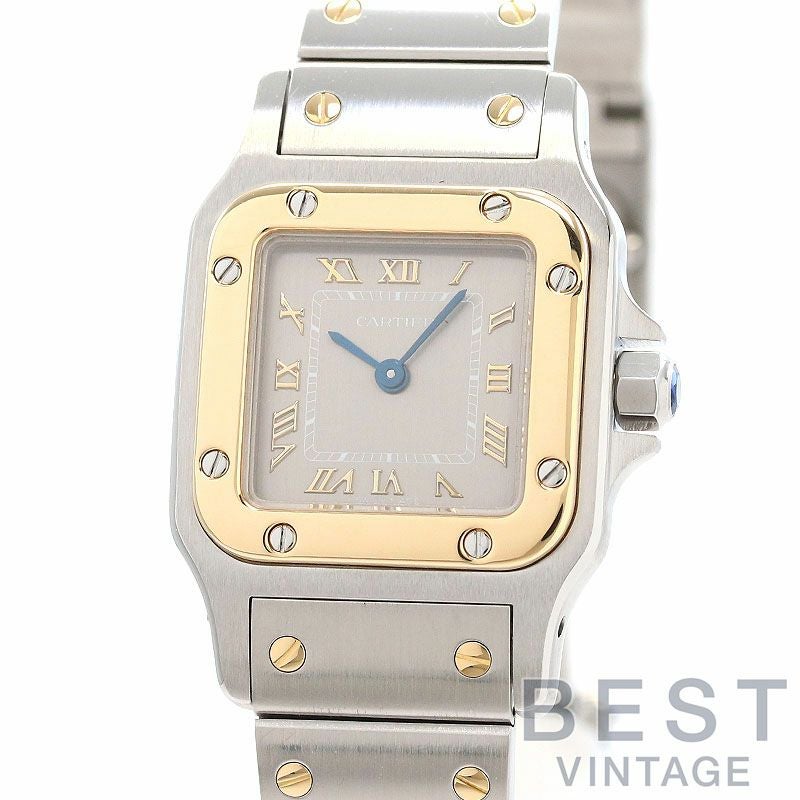 【中古】CARTIER SANTOS GALBEE SMALL MODEL カルティエ サントス ガルベ SM W20031C4