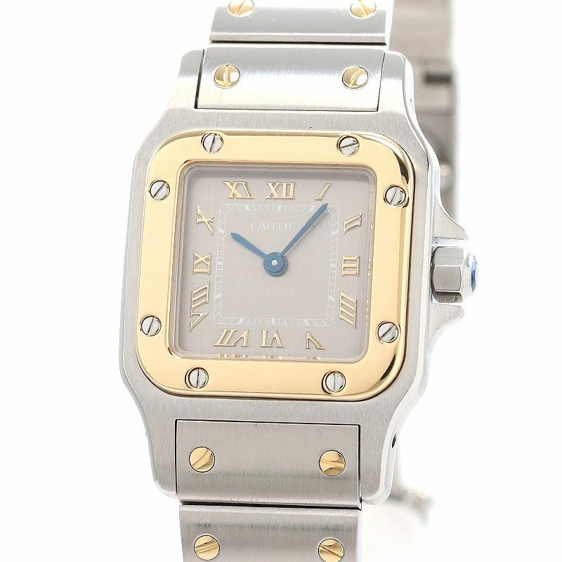 【中古】CARTIER SANTOS GALBEE SMALL MODEL カルティエ サントス ガルベ SM W20031C4