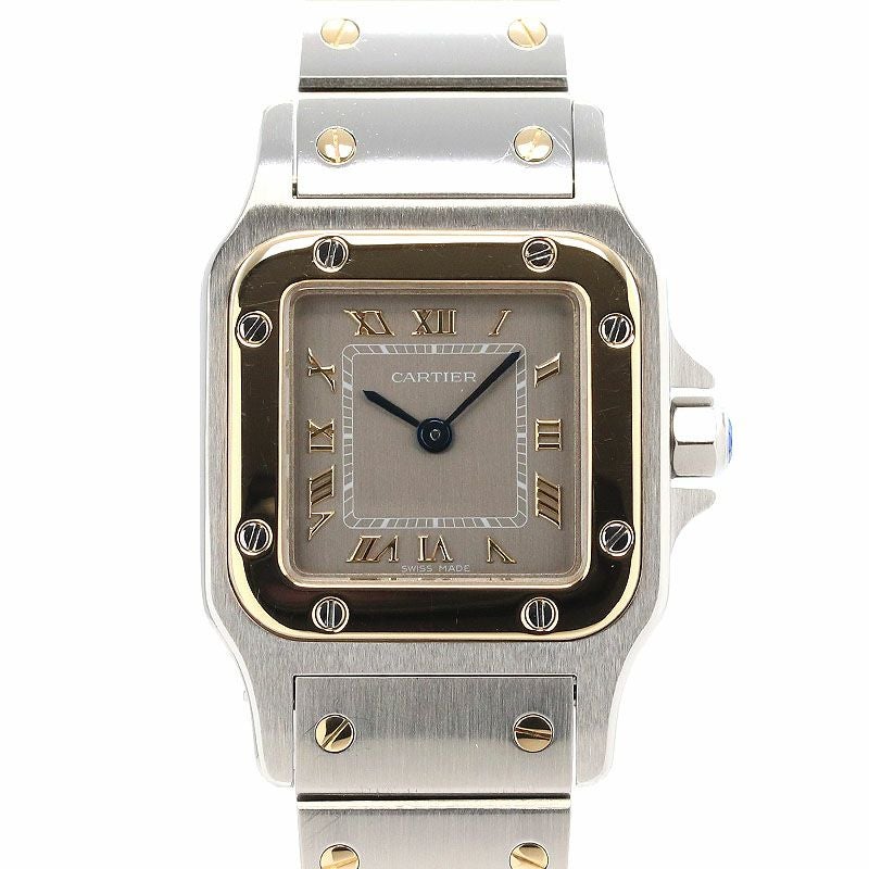 【中古】CARTIER SANTOS GALBEE SMALL MODEL カルティエ サントス ガルベ SM W20031C4
