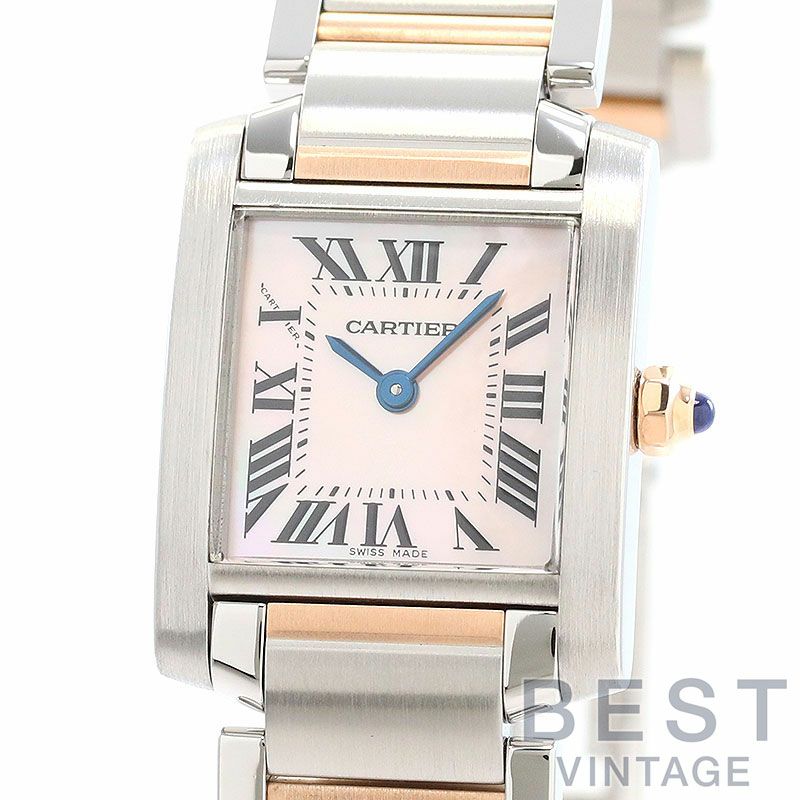 【中古】CARTIER TANK FRANCAISE SMALL MODEL カルティエ タンク フランセーズ SM W51027Q4