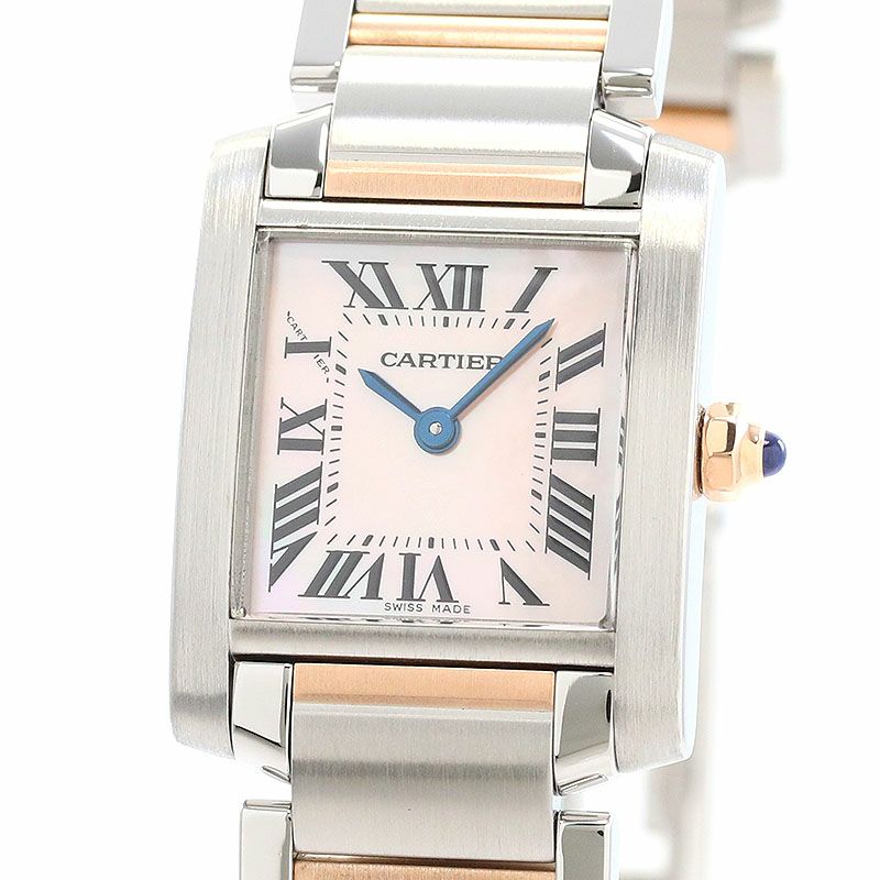 【中古】CARTIER TANK FRANCAISE SMALL MODEL カルティエ タンク フランセーズ SM W51027Q4