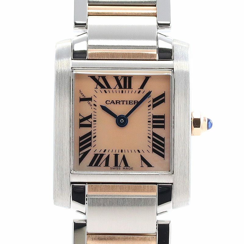 【中古】CARTIER TANK FRANCAISE SMALL MODEL カルティエ タンク フランセーズ SM W51027Q4