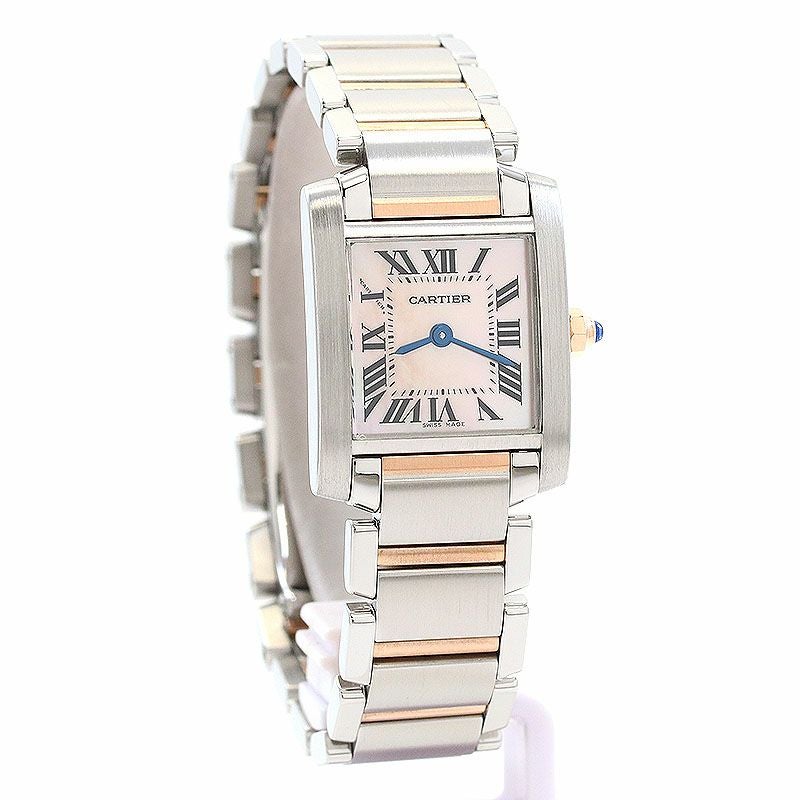 【中古】CARTIER TANK FRANCAISE SMALL MODEL カルティエ タンク フランセーズ SM W51027Q4