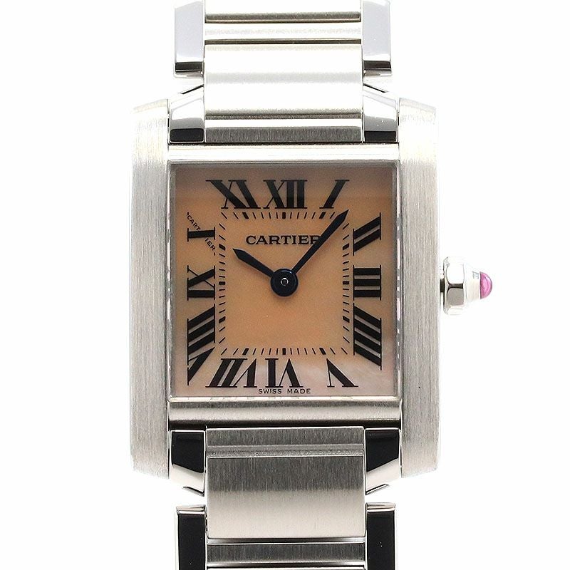 【中古】CARTIER TANK FRANCAISE SMALL MODEL カルティエ タンク フランセーズ SM W51028Q3