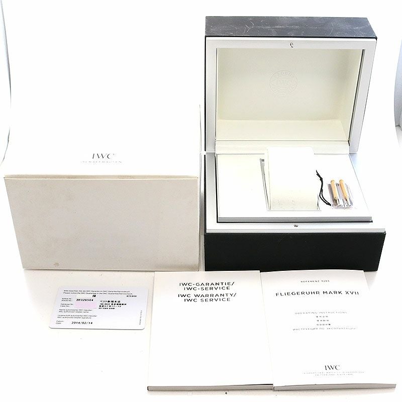 【中古】IWC PILOT’S WATCH MARK XVII アイ・ダブリュー・シー パイロット ウォッチ マークXVII IW326504