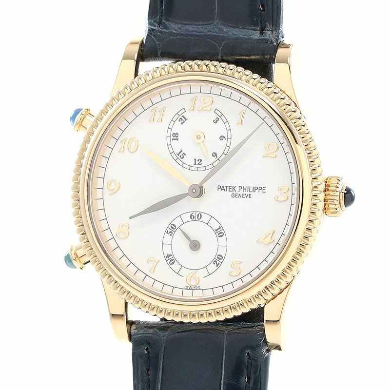 【中古】PATEK PHILIPPE CALATRAVA TRAVEL TIME パテック・フィリップ カラトラバ トラベルタイム 4864J-001