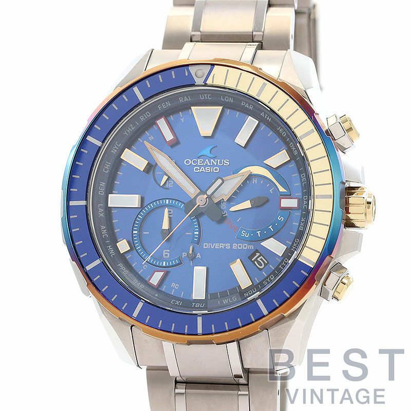 中古】CASIO OCEANUS CACHALOT DIVERS MODEL カシオ オシアナス