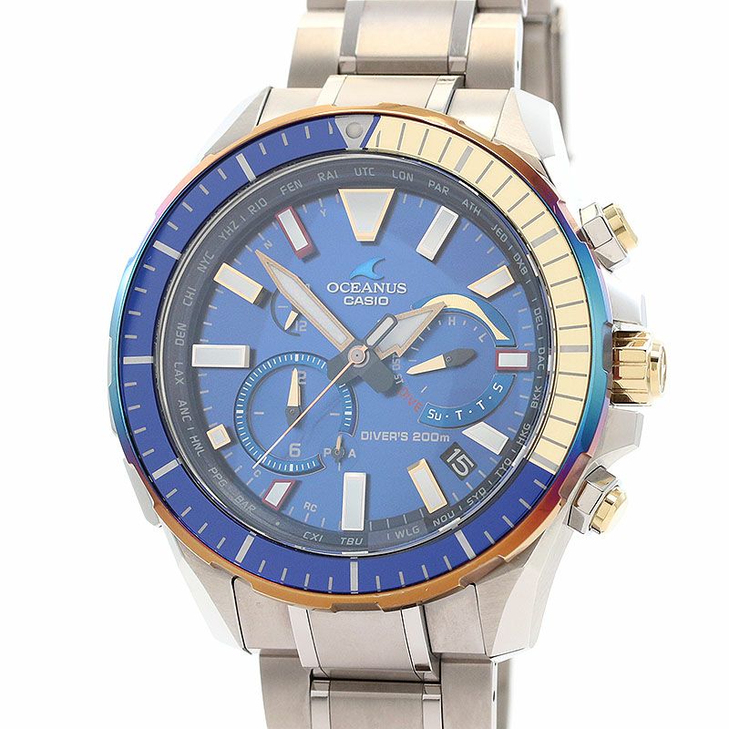 中古】CASIO OCEANUS CACHALOT DIVERS MODEL カシオ オシアナス