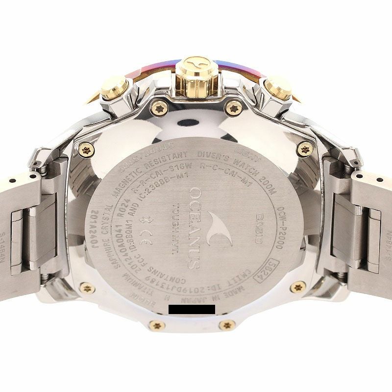 中古】CASIO OCEANUS CACHALOT DIVERS MODEL カシオ オシアナス