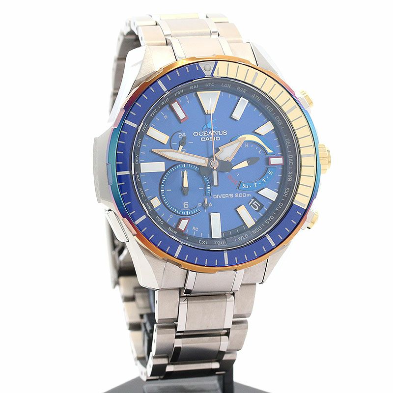 中古】CASIO OCEANUS CACHALOT DIVERS MODEL カシオ オシアナス