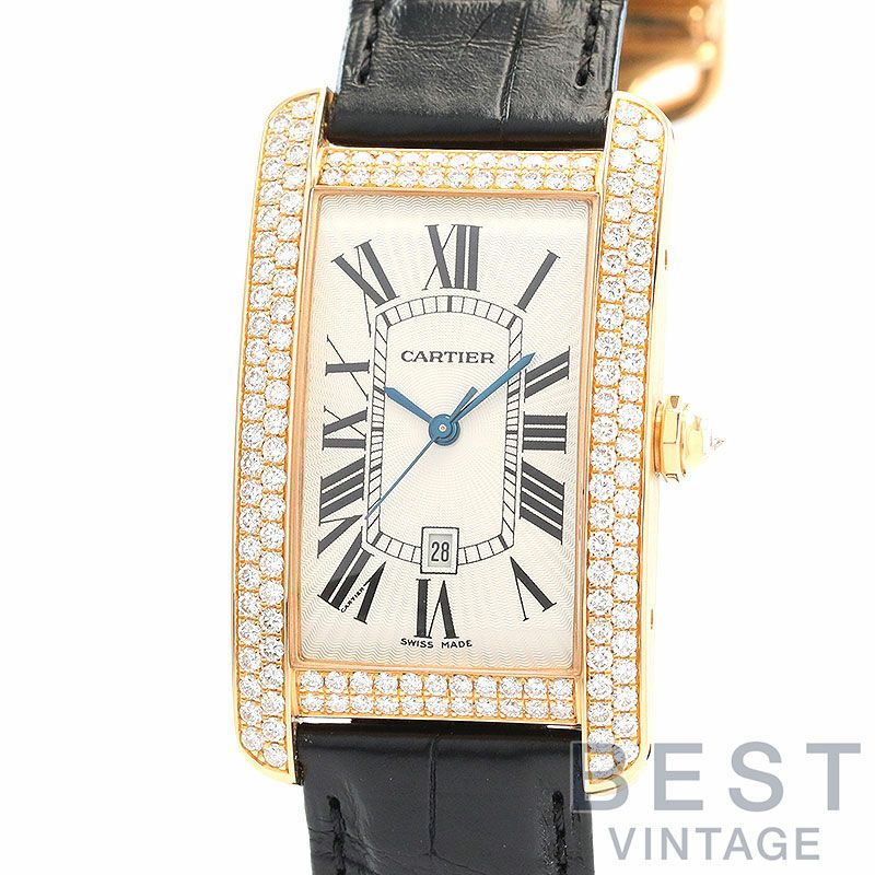 中古】CARTIER TANK AMERICAN AUTOMATIC LARGE MODEL カルティエ
