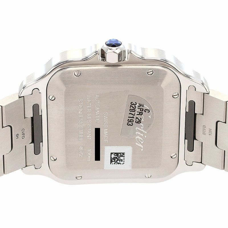 中古】CARTIER SANTOS DE CARTIER WATCH LARGE MODEL カルティエ