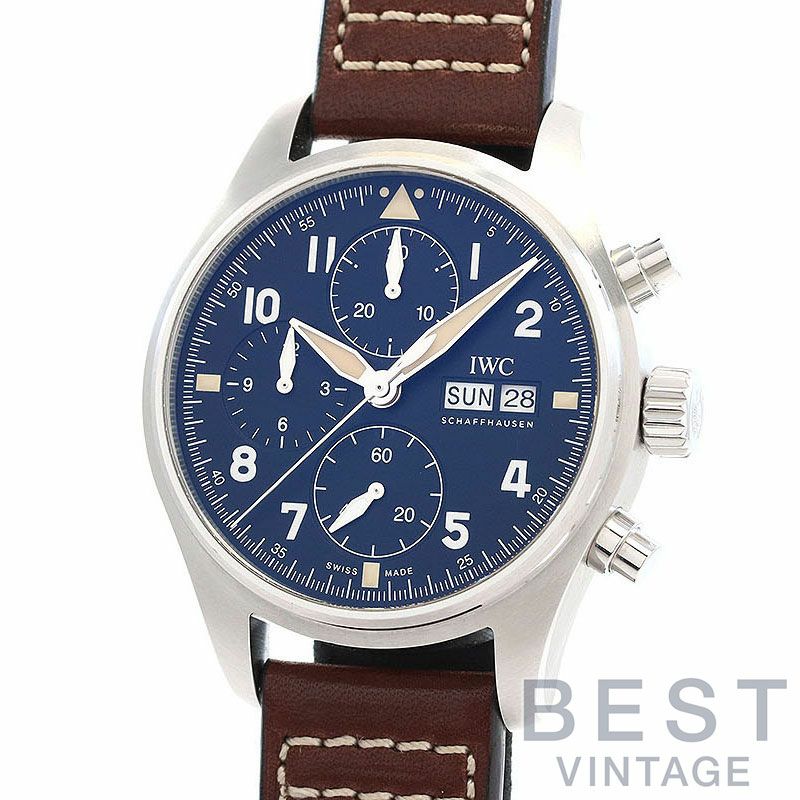 中古】IWC PILOT'S WATCH CHRONOGRAPH SPITFIRE アイ・ダブリュー