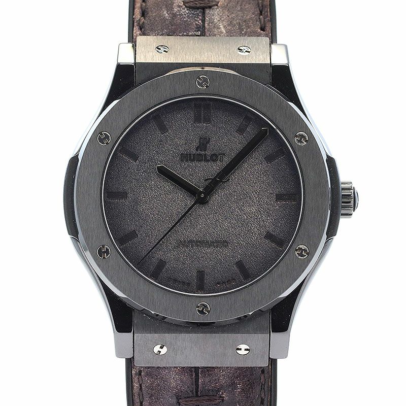 中古】HUBLOT CLASSIC FUSION BERLUTI All BLACK LIMITED EDITION