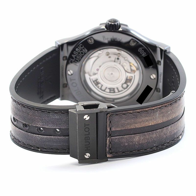 中古】HUBLOT CLASSIC FUSION BERLUTI All BLACK LIMITED EDITION