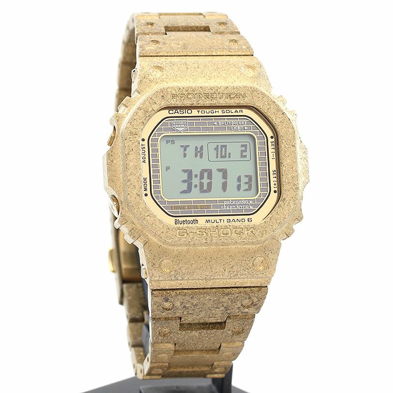 新品未使用CASIO G-SHOCK GMW-B5000PG-9JR ゴールド金 G-SHOCK GMW-B5000PG-9JR 40周年限定モデル フルメタル 腕時計 電波