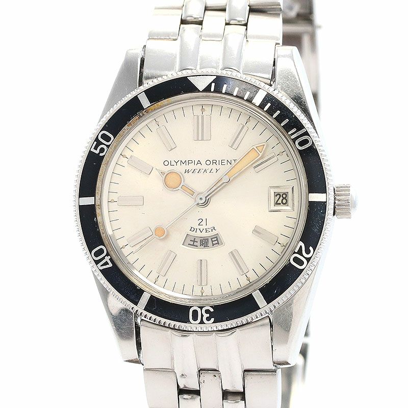 中古】ORIENT OLYMPIA ORIENT WEEKLY 21 DIVER オリエント オリンピア