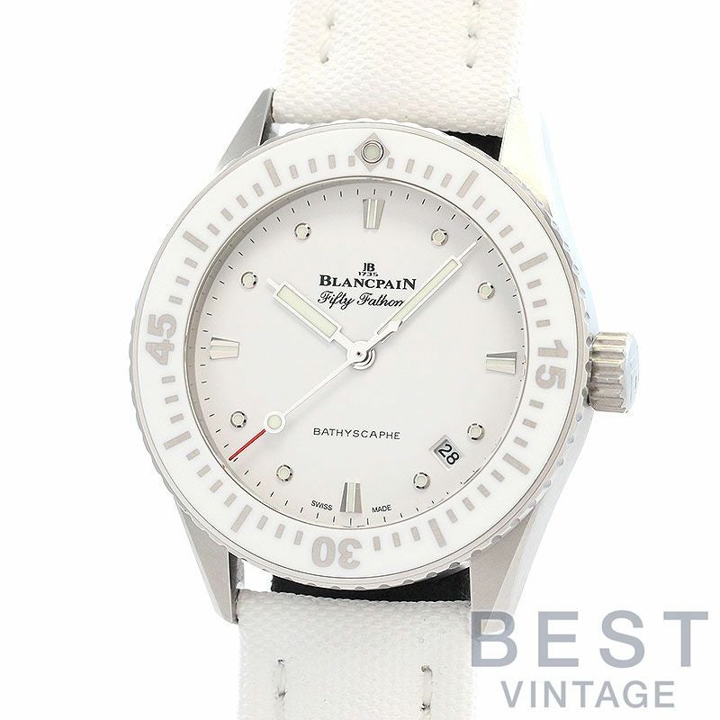 【中古】BLANCPAIN FIFTY FATHOMS BATHYSCAPHE ブランパン フィフティファゾムス バチスカーフ 5100-1127-W52A