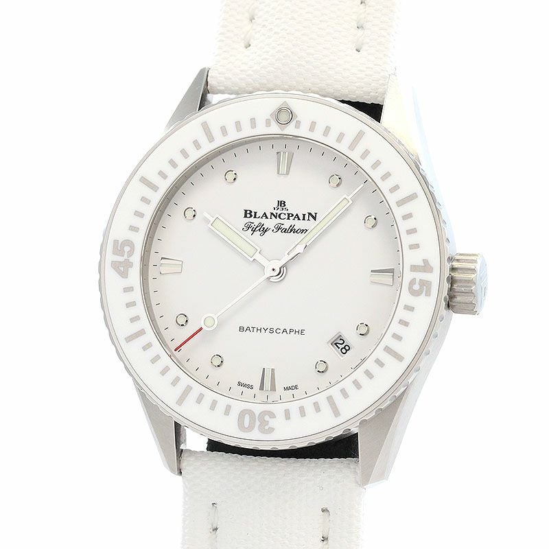 【中古】BLANCPAIN FIFTY FATHOMS BATHYSCAPHE ブランパン フィフティファゾムス バチスカーフ 5100-1127-W52A