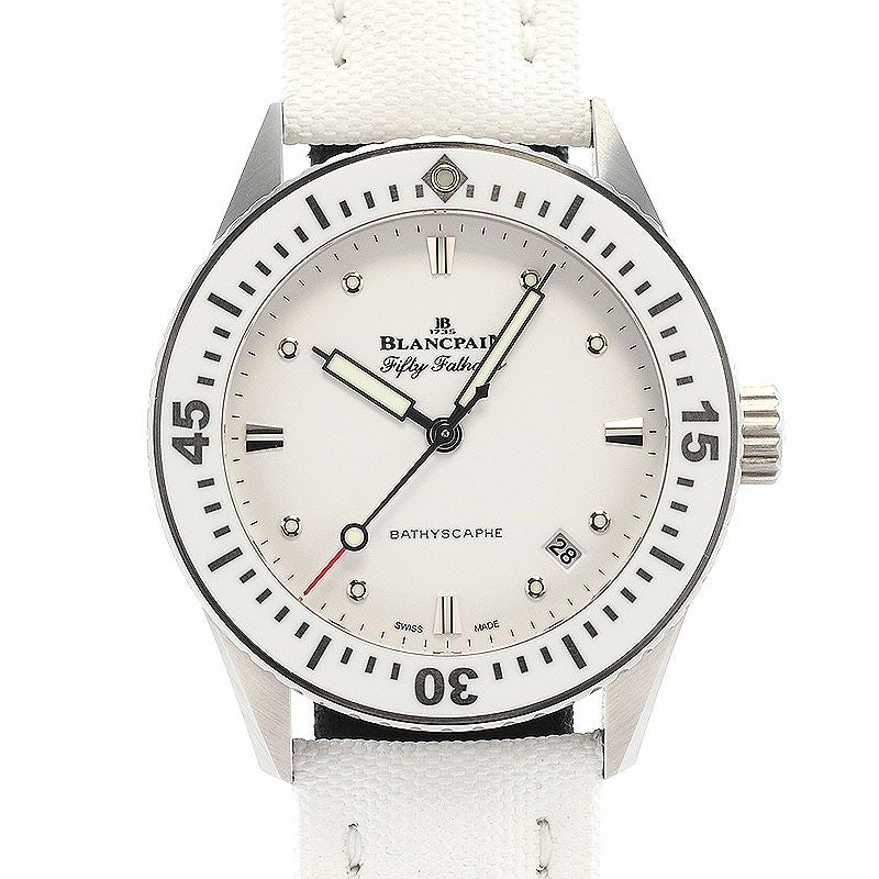 【中古】BLANCPAIN FIFTY FATHOMS BATHYSCAPHE ブランパン フィフティファゾムス バチスカーフ 5100-1127-W52A