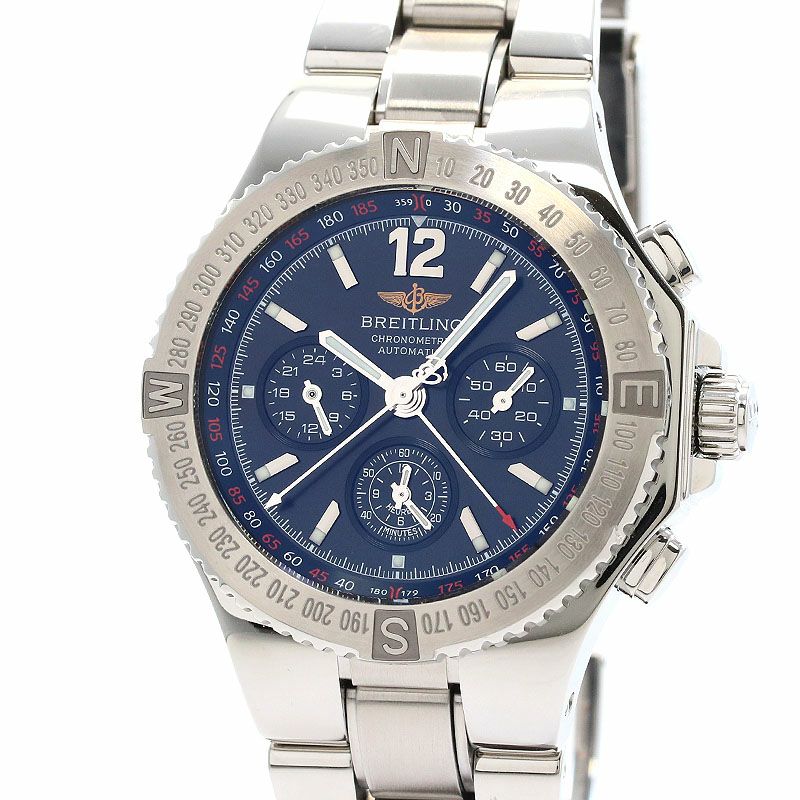 ブライトリング ハーキュリーズ クロノグラフ A39363 自動巻き ステンレススティール メンズ BREITLING 【中古】 【時計】 中古】BREITLING HERCULES CHRONOGRAPH ブライトリング ハーキュリーズ