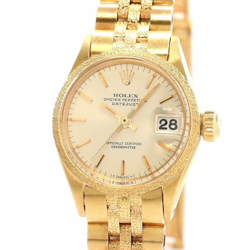 【中古】ROLEX OYSTER PERPETUAL LADY DATEJUST ロレックス オイスターパーペチュアル デイトジャスト 6701/8