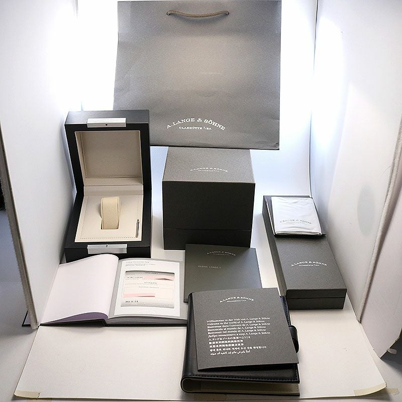 【中古】A.LANGE & SOHNE LITTLE LANGE 1 LIMITED EDITION A.ランゲ&ゾーネ リトル・ランゲ1 リミテッドエディション 181.062 (LS1812AG)