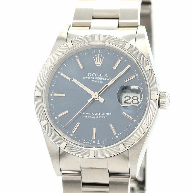 中古】ROLEX OYSTER PERPETUAL DATE ロレックス オイスター