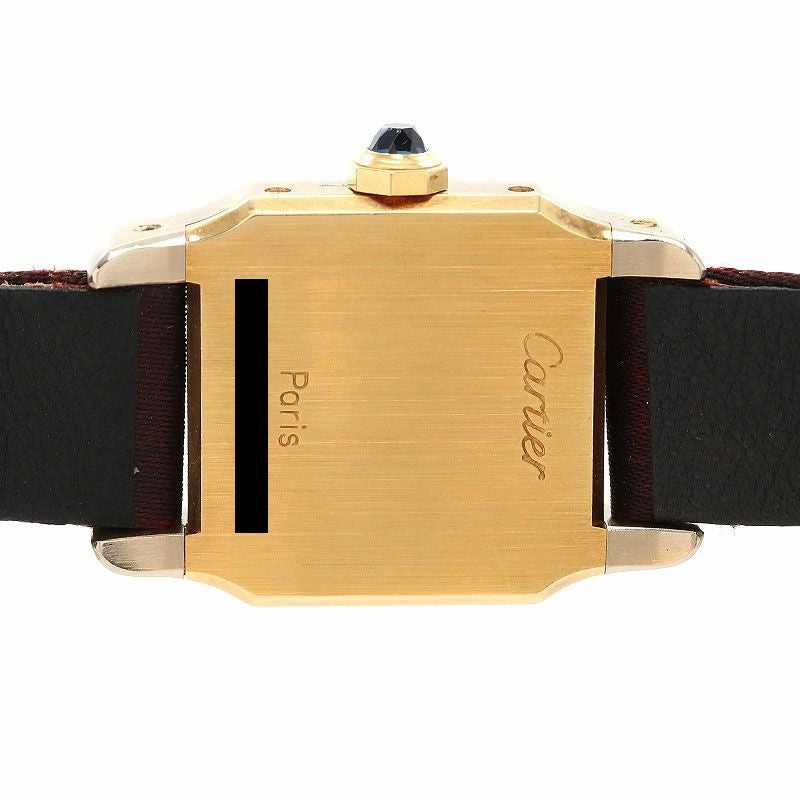 【OH済】 カルティエ 【CARTIER】 サントス-デュモン SM PARISダイヤル 88520852 (78226) レディース ホワイト K18ホワイトゴールド/イエローゴールド 腕時計 時計 SANTOS-DUMONT SMALL MODEL PARIS DIAL WHITE K18WG/YG コンビ【中古】 中古】CARTIER SANTOS-DUMONT SMALL MODEL PARIS DIAL カルティエ