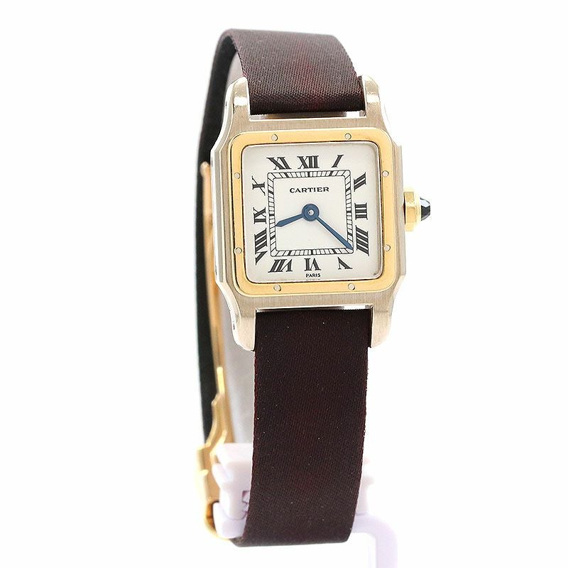 【中古】CARTIER SANTOS-DUMONT SMALL MODEL PARIS DIAL カルティエ サントス-デュモン SM PARISダイヤル 88520852 (78226)