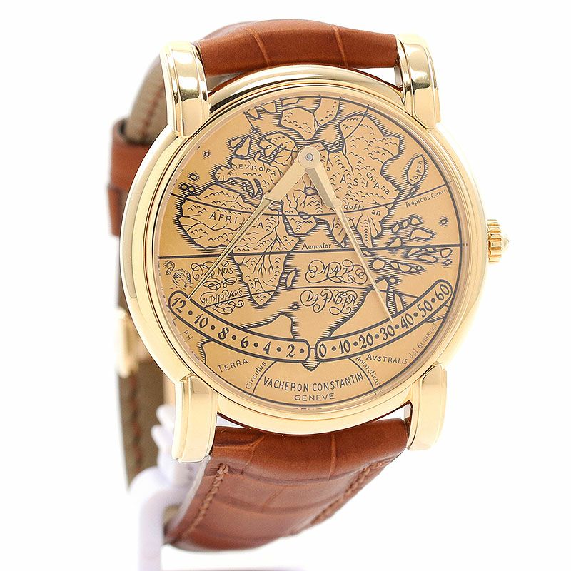 【中古】VACHERON CONSTANTIN GERARD MERCATOR DOUBLE RETROGRADE ヴァシュロン・コンスタンタン メルカトール / ゲラルドゥス・メルカトル ダブル レトログラード 「ヨーロッパ・アジア・アフリカ」エディション 43050/000J-8232