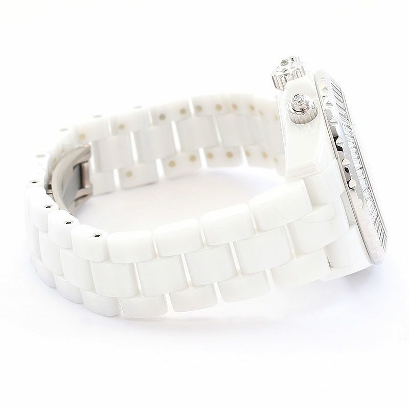 【中古】CHANEL J12 CHRONOGRAPH 41MM BAGUETTE-CUT DIAMONDS BEZEL シャネル J12 クロノグラフ 41MM バゲットダイヤベゼル  H1452