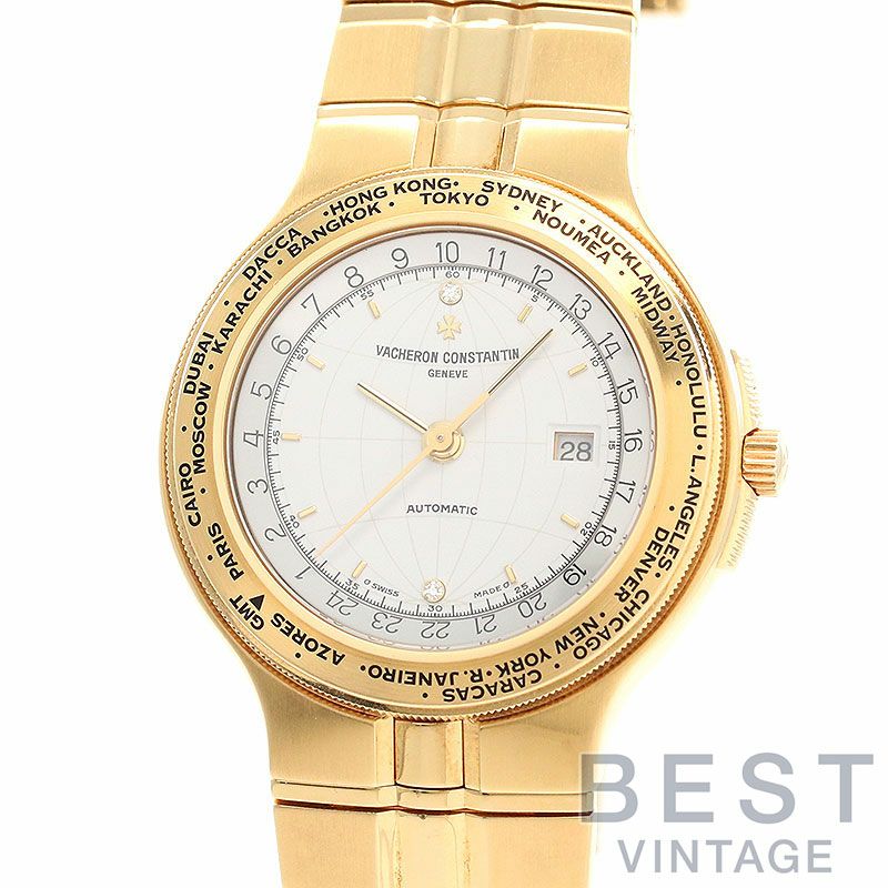 中古】VACHERON CONSTANTIN PHIDIAS WORLD TIME ヴァシュロン