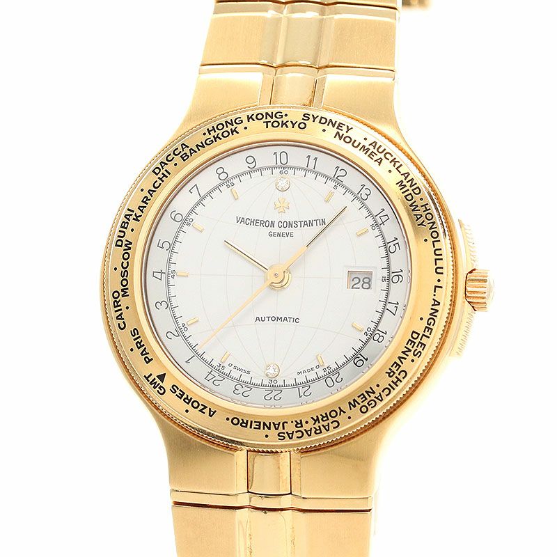 【中古】VACHERON CONSTANTIN PHIDIAS WORLD TIME ヴァシュロン・コンスタンタン フィディアス ワールドタイム  48200/967J-7592 (48200/967J-4)