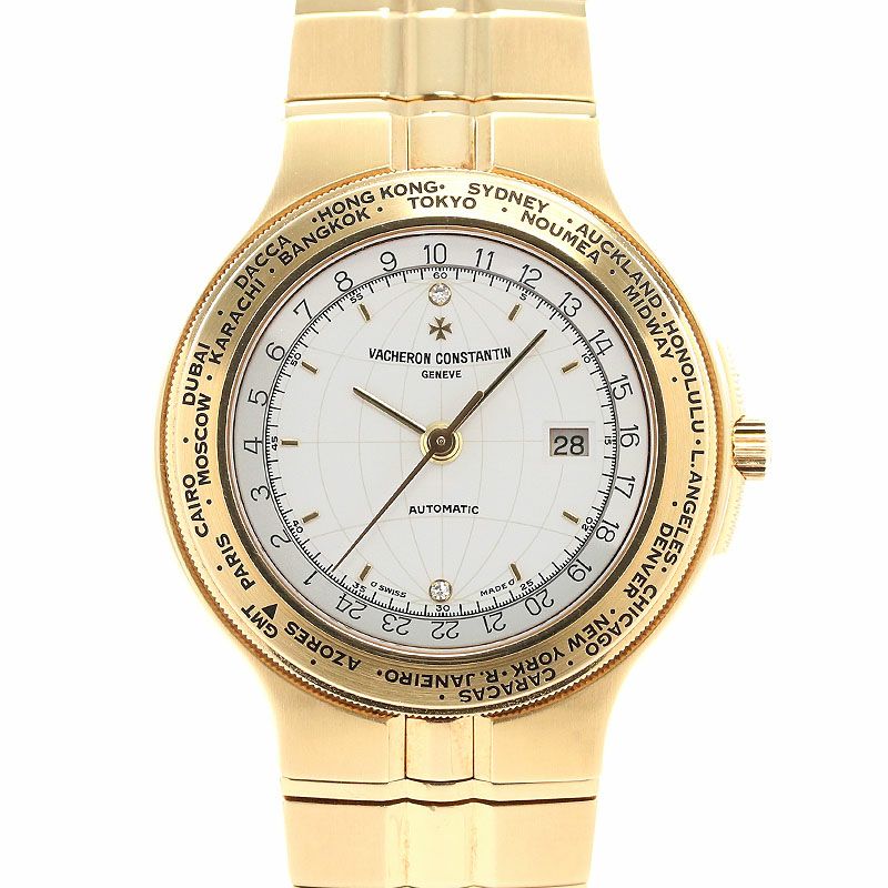 【中古】VACHERON CONSTANTIN PHIDIAS WORLD TIME ヴァシュロン・コンスタンタン フィディアス ワールドタイム  48200/967J-7592 (48200/967J-4)