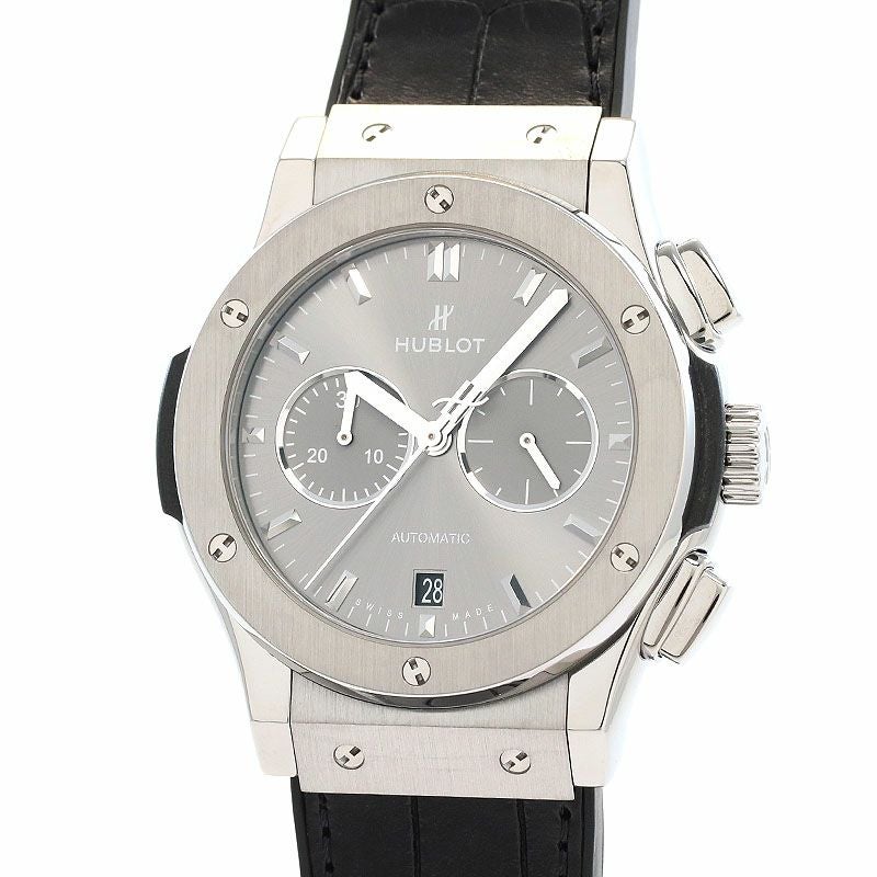 【中古】HUBLOT CLASSIC FUSION CHRONOGRAPH TITANIUM RACING GREY ウブロ クラシック・フュージョン クロノグラフ チタニウム レーシンググレー 541.NX.7070.LR