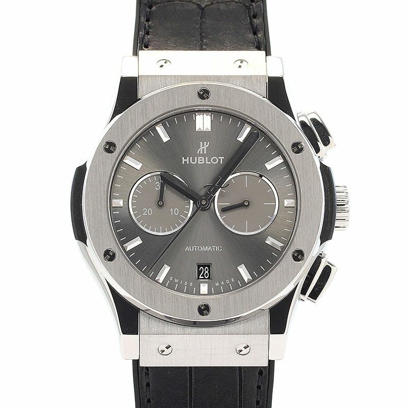 【中古】HUBLOT CLASSIC FUSION CHRONOGRAPH TITANIUM RACING GREY ウブロ クラシック・フュージョン クロノグラフ チタニウム レーシンググレー 541.NX.7070.LR