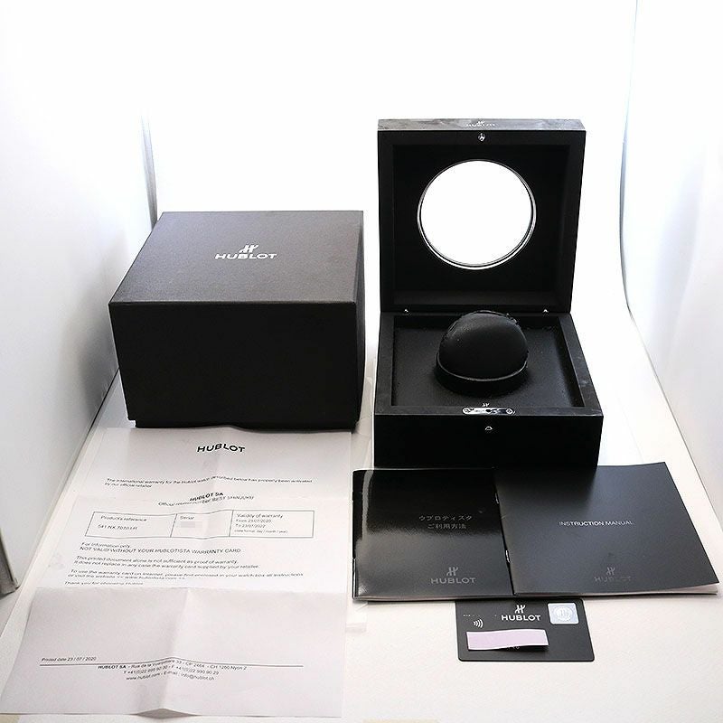 【中古】HUBLOT CLASSIC FUSION CHRONOGRAPH TITANIUM RACING GREY ウブロ クラシック・フュージョン クロノグラフ チタニウム レーシンググレー 541.NX.7070.LR