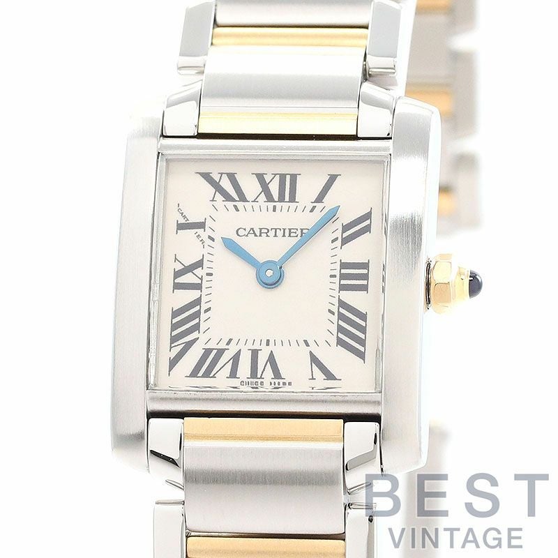 【中古】CARTIER TANK FRANCAISE SMALL MODEL カルティエ タンク フランセーズ SM W51007Q4