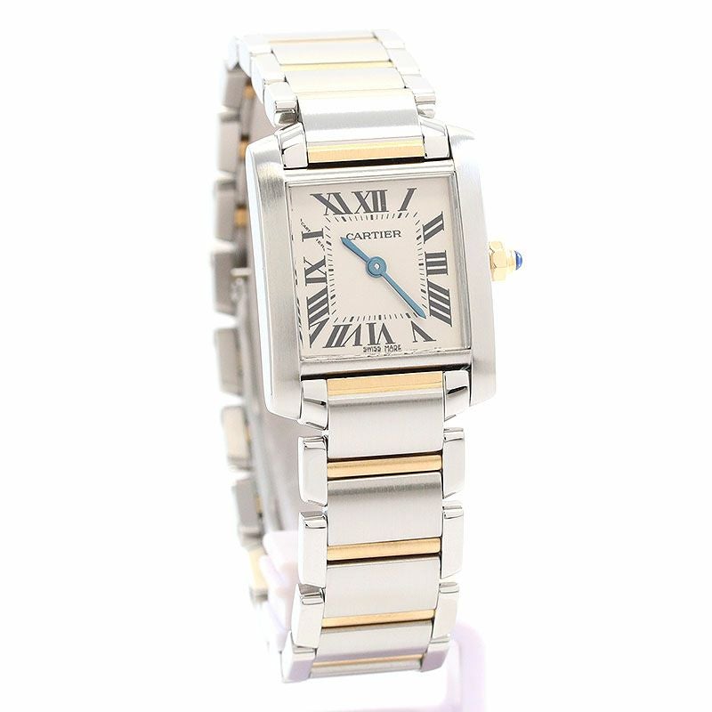 【中古】CARTIER TANK FRANCAISE SMALL MODEL カルティエ タンク フランセーズ SM W51007Q4