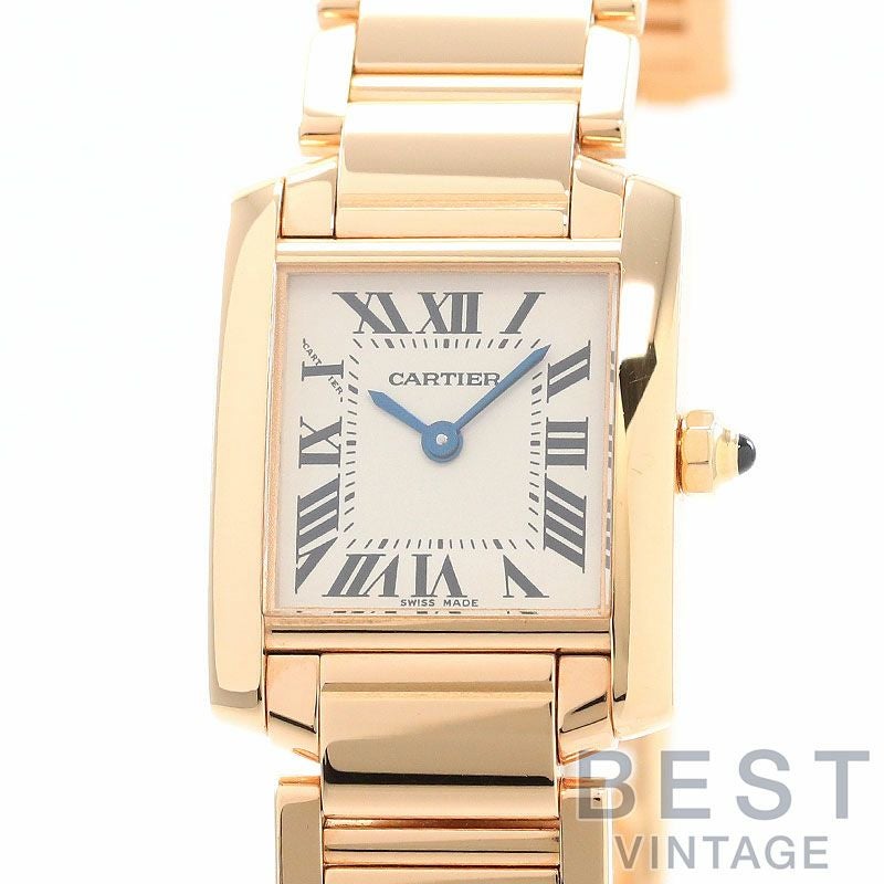 【中古】CARTIER TANK FRANCAISE SMALL MODEL カルティエ タンク フランセーズ SM W500264H