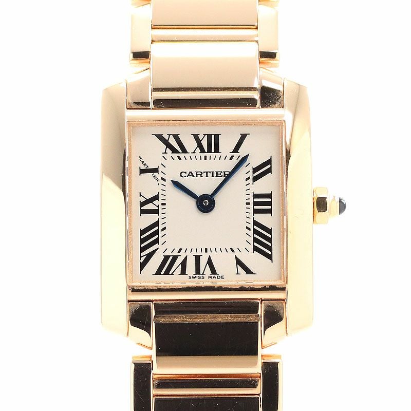 【中古】CARTIER TANK FRANCAISE SMALL MODEL カルティエ タンク フランセーズ SM W500264H