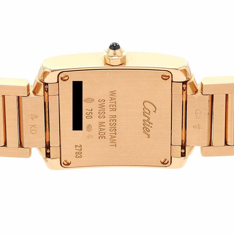 【中古】CARTIER TANK FRANCAISE SMALL MODEL カルティエ タンク フランセーズ SM W500264H