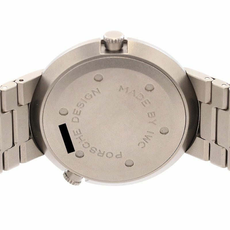 【中古】PORSCHE DESIGN BY IWC TRAVELERS WATCH WORLD TIME ポルシェ・デザイン by アイ・ダブリュー・シー トラベラーズ・ウォッチ・ワールドタイム IW382201 (3822-001)