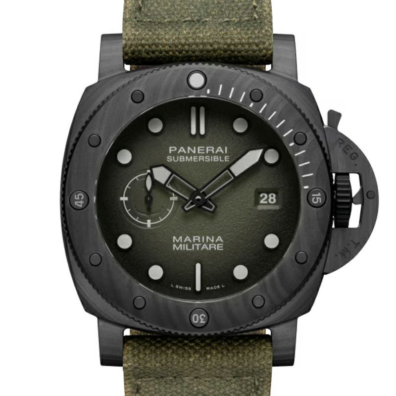 PANERAI SUBMERSIBLE MARINA MILITARE CARBOTECH&trade; パネライ サブマーシブル マリーナ ミリターレ カーボテック&trade; PAM01698
